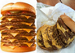 Tokyo sky tree hamburger, lotteria
